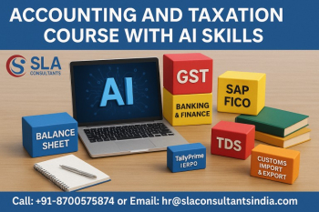 Online Accounting Course in Delhi, 100% Job, Salary upto 5.5 LPA, GST, SAP FICO Training Certification, Delhi, Noida, Ghaziabad, 